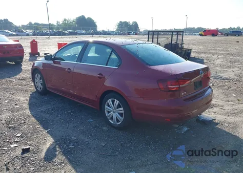 2017 Volkswagen Jetta 1.4T S from USA, damaged, VIN 3VW2B7AJ6HM256362